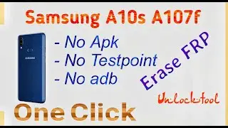 Samsung A10s forgot google account / erase FRP / Bypass account ( A107F) 