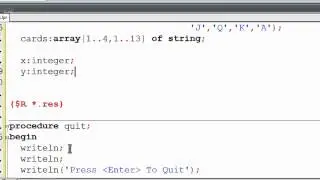 Free Pascal Program Tutorial 21 - 2 Dimensional Arrays - Matrix - Lazarus