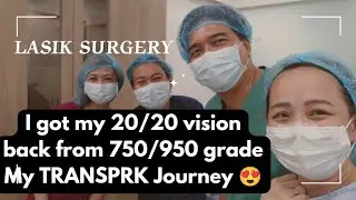 I got my 20/20 vision back! My TRANSPRK Journey |Borough Lasik Center