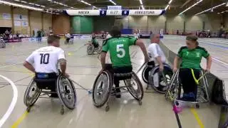 SM-final i Rullstolsinnebandy Nacka vs. Eskilstuna (SM-veckan 2017)