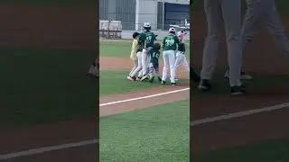 Gibson closes out the final tourney game with a strikeout!