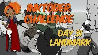 Inktober 2024 Day 31 Landmark (Art Challenge)