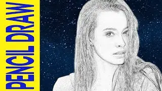 PHOTOSHOP | Turn Photo Into Pencil Draw