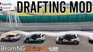 BeamNG with Drafting is INTENSE! - BeamMP One-Make Racing | Zandvoort, Autopolis, Hirochi