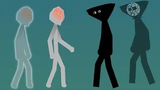 Friend From Void Plains (Trevor Henderson) vs Room (Boisvert) Sticknodes Battles