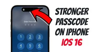 Set Up a Stronger Passcode on iPhone. Change Passcode on iOS 16 