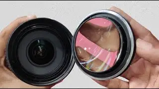 Nikon 24-120mm lens front Glass Cleaning || How to clean Nikon lens front optical