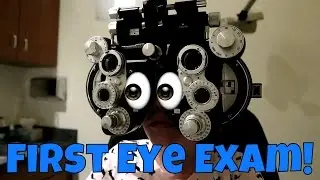 FAMILY'S FIRST EYE EXAM WITH PEARLE VISION | Clintus.tv