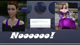 The Sims 4 error 134/ Trying Sims Medieval
