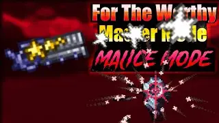 Terraria Supreme Buffed Super Star Shooter  vs For The Worthy Calamity Mod Malice Mode Boss Rush