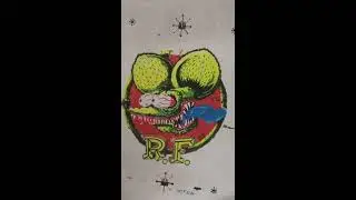 taller serigráfico Rat Fink by Nasty Franky
