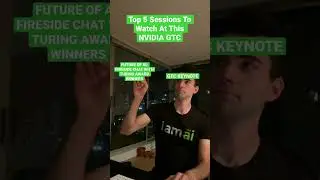 Top 5 Sessions To Watch At This NVIDIA GTC #artificialintelligence  #machinelearning #nvidia #gtc