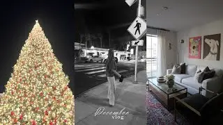 DECEMBER DAYS | cosy days at home, decorating for the holidays and packing for Europe