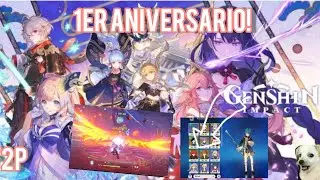 MI CUENTA GENSHIN IMPACT DESPUES DE JUGAR 1 AÑO! analisis genshin OBJETOS EXCLUSIVOS!