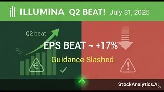 ILMN STOCK: Surprise Q2 Beat – Market Shrugs Off Lower Outlook