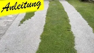 Schnell, günstig und gut, Alternative zum Pflastern, Wassergebundene Wegedecke.