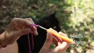 CROCHET - Como hacer el ANILLO MAGICO tutorial por Tramar