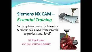 NX CAM Introduction