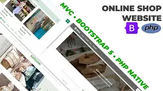 {1} Membuat Website Online Shop Sederhana Menggunakan PHP native dan Bootstrap 5 (Pengenalan)