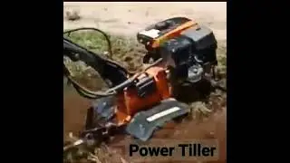 "Tilling Triumph: Power Tiller Unveiled"