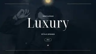 Top Apple Motion Projects: Gentleman Style Opener