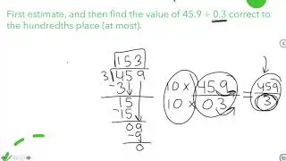 Dividing a Decimal by a Decimal Part 2