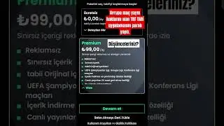 UEFA, Şampiyonlar ligi, Avrupa ligi maçlarını satın alan TRT, TABİ uygulamasını paralı yaptı #trt