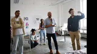 My first art residency experience at The Berlin art institute in Berlin, Germany.