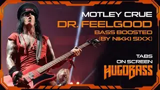 Motley Crue – Dr. Feelgood | Bass Boosted w/tab | Step-by-Step | Nikki Sixx