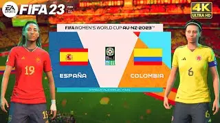 España Vs Colombia // Mundial Femenino DLC [Next Gen PS5 /Series X] 4k