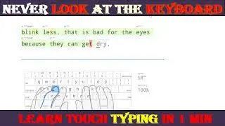 Unlock Lightning Fast Typing Skills: Reach 55 WPM Touch Typing Without Looking at the Keyboard!