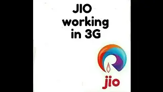 Jio working in 3g