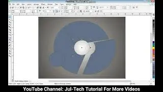How To Design || Google Chrome || Logo in Corel Draw || JulTech Toturial