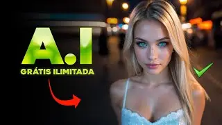 NOVA INTELIGÊNCIA ARTIFICIAL CRIA IMAGENS GRÁTIS - Melhor que Midjourney Fácil de usar! (Ilimitada)