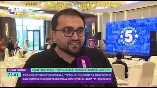 #ulduzlu5il -dən Xəzər xəbərə reportajım