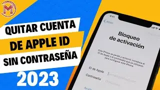 ✅😱COMO CERRAR LA CUENTA DE APPLE ID DE CUALQUIER IPHONE O IPAD | ELIMINAR ID DE APPLE 2023✅