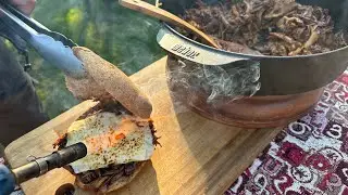 Сочный говядина 🥩 на мангале рецепт покарит ваши сердца ♥️