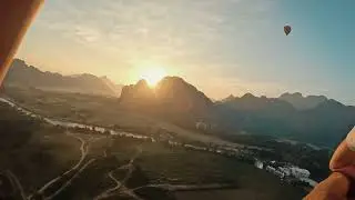 Vang Vieng Hot Air Balloon experience