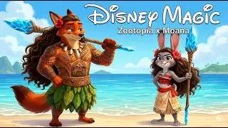 Zootopia 2 🐰🦊 | WildeHopps as Moana 🌊 | Epic Disney-Style Animated Adventure