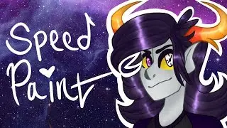 Corvus Urverk - Homestuck Fantroll {Speedpaint}