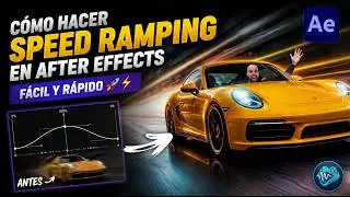 How to Do Speed ​​Ramping in After Effects | Easy and Fast 🚀⚡