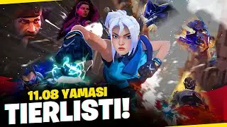 Valorant 11.08 Yaması En Güçlü ve En Zayıf Ajanlar Tierlisti!