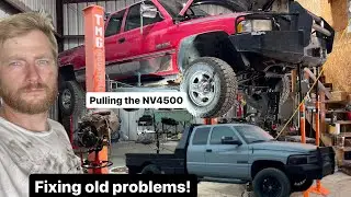 Fixing all the old ISSUES with my 12 valve Cummins. Complete revival Part 1
