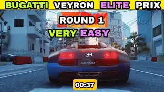 ASPHALT 9 - BUGATTI VEYRON ELITE PRIX ROUND 1- MANUAL REFERENCE | GAMIE |