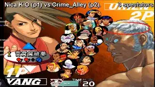 Nica KO (Yang) vs. Crime Alley (Urien) Grand Finals +Interview | Late Nite 3rd Strike Tournament #02