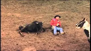 CFR 2013 Championship Sunday Steer Wrestling