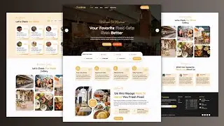 Create A Restaurant Website Using React JS - React Project For Beginners