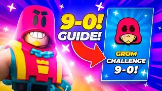 9-0 Free Grom Challenge Guide! Best Brawlers & Tips