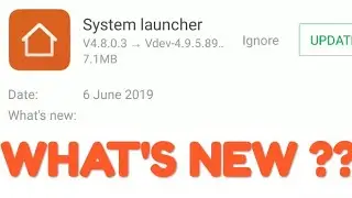 Redmi Note 4 System Launcher Update MIUI 10.2.3.0
