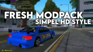 MODPACK SIMPEL HD STYLE COCOK BUAT ROLEPLAY || SUPPORT GTA SA ANDROID
